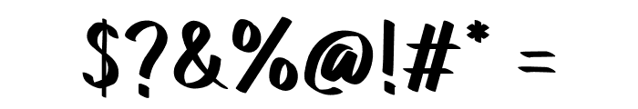 Sabrick carton Font OTHER CHARS