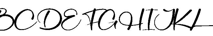 Sabrina2 Font UPPERCASE