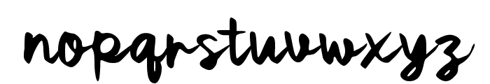Sabringo Font LOWERCASE