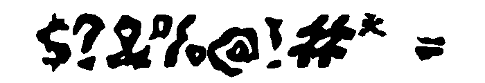 Sabrosy Font OTHER CHARS