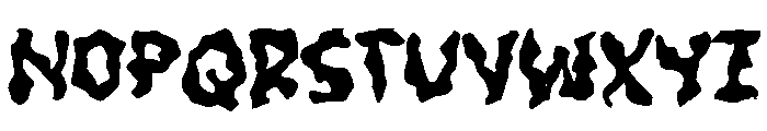 Sabrosy Font UPPERCASE
