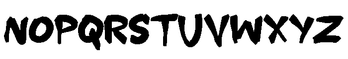 Sabstreet Font UPPERCASE