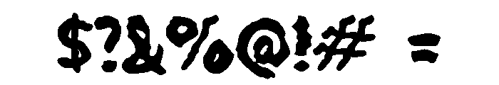 Sacamus Font OTHER CHARS