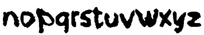 Sacamus Font LOWERCASE