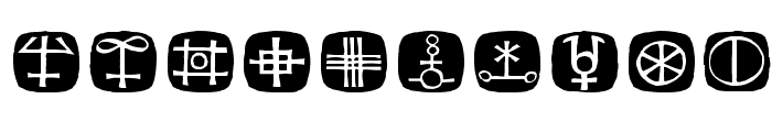 SacredOldSymbols Font OTHER CHARS