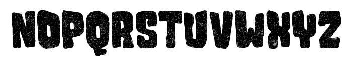 Sacremende Distressed Font UPPERCASE