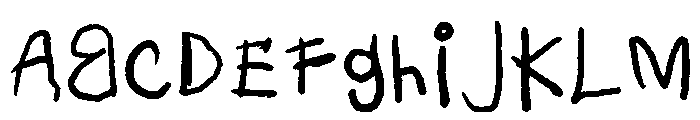 Sadekids Regular Font UPPERCASE