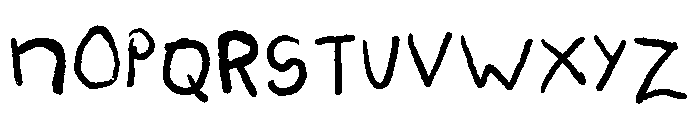 Sadekids Regular Font LOWERCASE