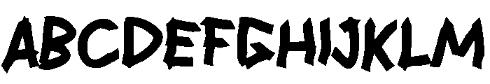 Sadents Font UPPERCASE