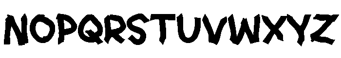 Sadents Font UPPERCASE