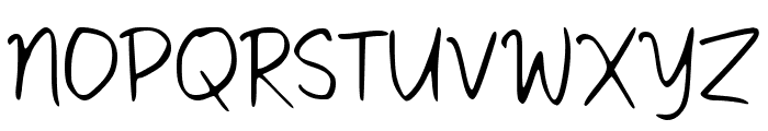 Sadesty Writing Font UPPERCASE