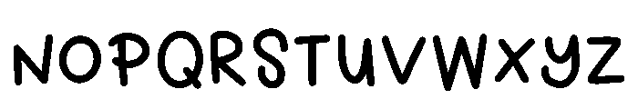 Sadiemade Regular Font LOWERCASE