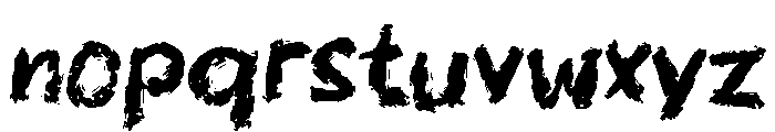 Sadize Font LOWERCASE
