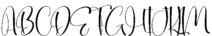 Sadness Font UPPERCASE