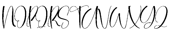 Sadness Font UPPERCASE