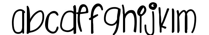 SafariColorway Font LOWERCASE