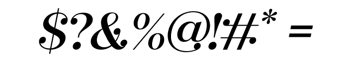 Safira Italic Font OTHER CHARS