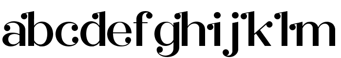 Safira Font LOWERCASE