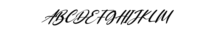 Saggitarius Italic Font UPPERCASE