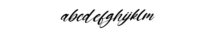 Saggitarius Italic Font LOWERCASE