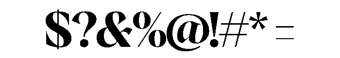 Sagira Beverly DEMO VERSION Font OTHER CHARS