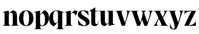 Sagira Beverly DEMO VERSION Font LOWERCASE