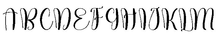 Sagitarius1 Font UPPERCASE