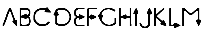 Sagittarius Font UPPERCASE