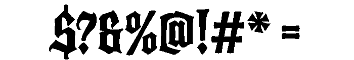 Sagres PERSONAL USE Regular Font OTHER CHARS