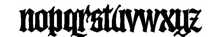 Sagres PERSONAL USE Regular Font LOWERCASE
