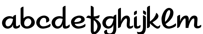 Sahara Font LOWERCASE