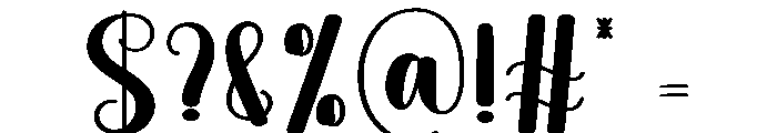 Sailing Font OTHER CHARS