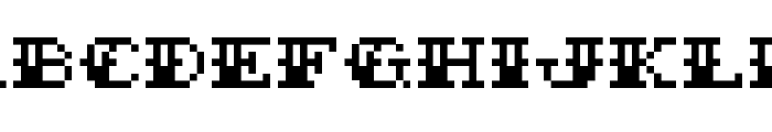 Sailor Stitch Regular Font UPPERCASE