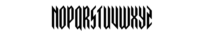Saint Martyr Condensed Font LOWERCASE