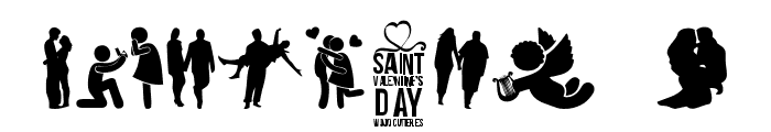 Saint Valentine's Day Font OTHER CHARS