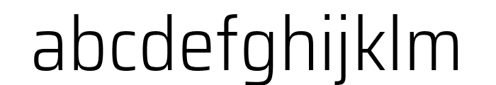 Saira SemiCondensed Light Font LOWERCASE