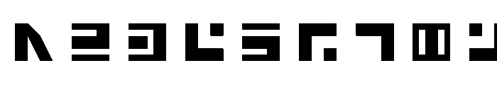 Saiyan Language Regular Font OTHER CHARS