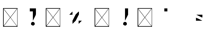 Saiyan Language Regular Font OTHER CHARS