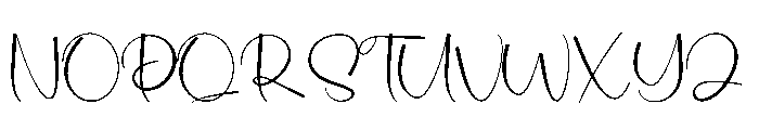 Sakura2 Font UPPERCASE