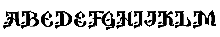 Sakyena DEMO Font UPPERCASE