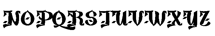 Sakyena DEMO Font UPPERCASE