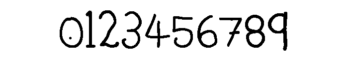 Salad Fingers Font OTHER CHARS