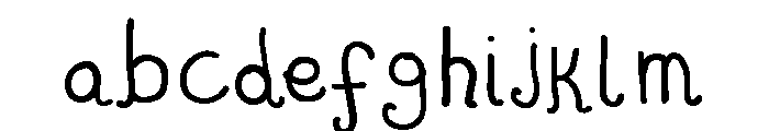 Salad Fingers FONT