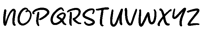 Salad Mixed Font UPPERCASE