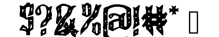 Salawaku Regular Font OTHER CHARS