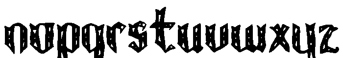 Salawaku Regular Font LOWERCASE