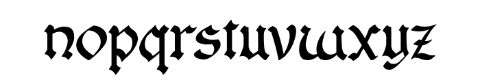 Salium Font LOWERCASE