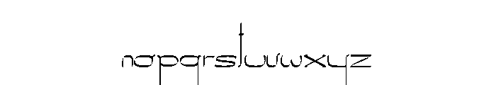 Salkin_elegant Font LOWERCASE