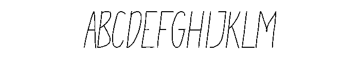 Salla Moon Font UPPERCASE