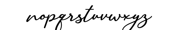 SallimSignature Font LOWERCASE
